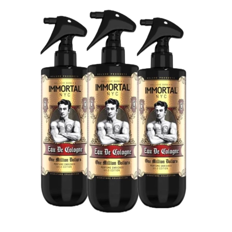 COLONIA IMMORTAL INFUSE NYC DESPUÉS DEL AFEITADO ONE MILLION DOLLARS 500 ML - 3