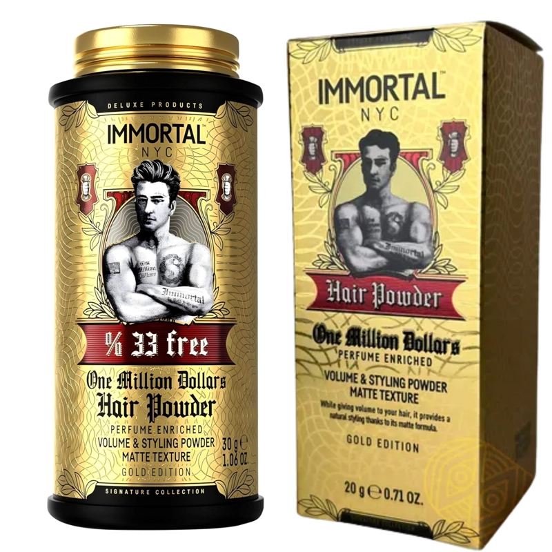 POLVO TEXTURIZADOR IMMORTAL INFUSE ONE MILLION DOLLARS NEGRO 20 GR - 3