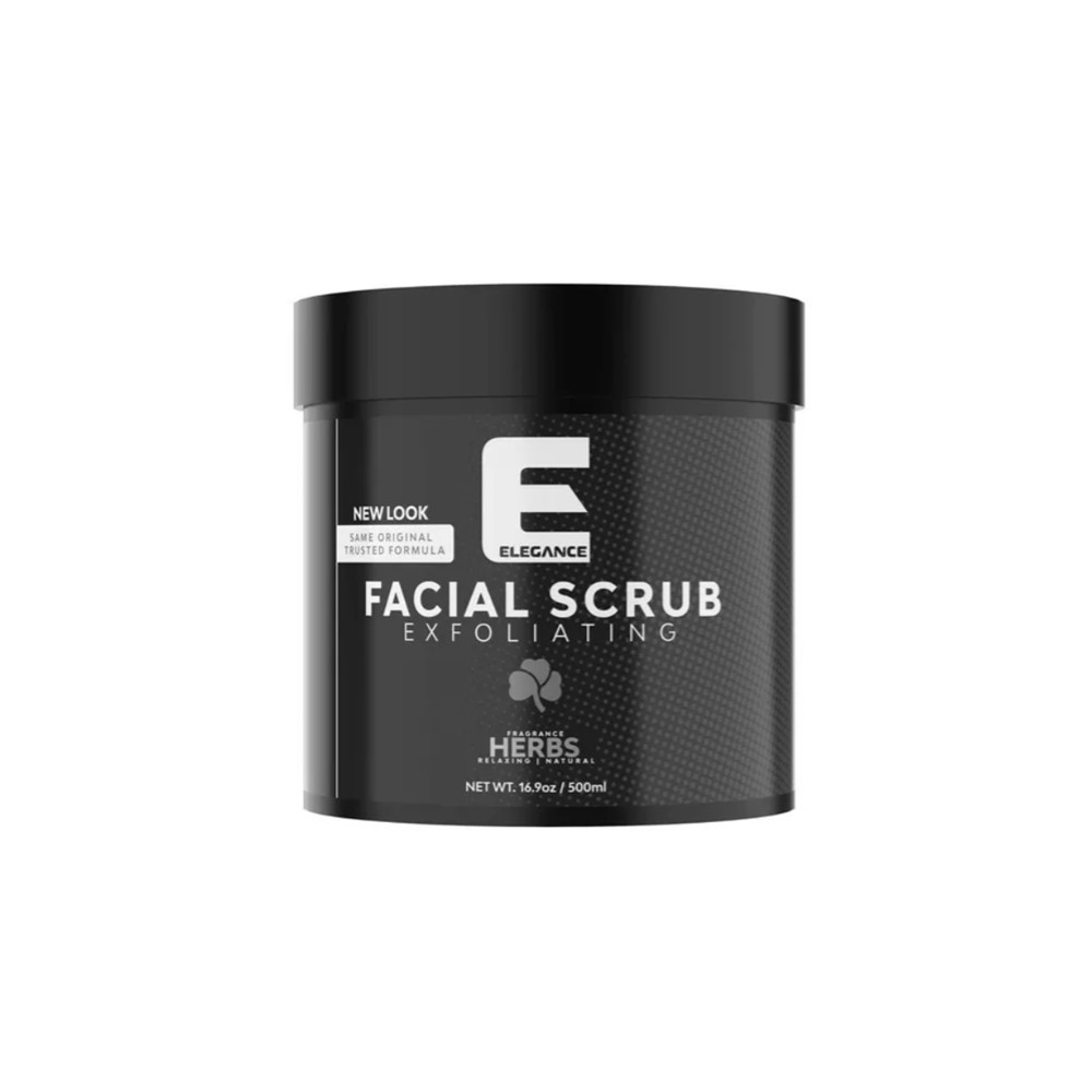 FACIAL SCRUB ELEGANCE EXFOLIANTE LIMPIEZA FRAGANCIA HERBS 500ML - 1