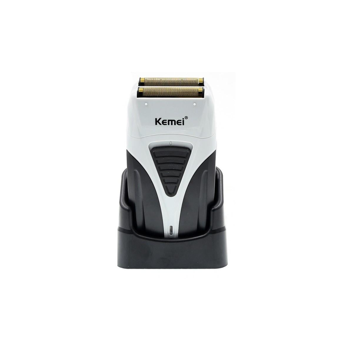 MAQUINA AFEITADORA SHAVER KEMEI KM-3383 RECARGABLE LITHIUM - 1