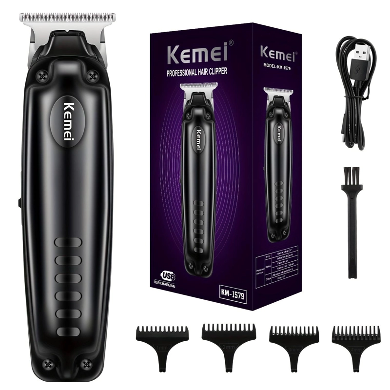 MAQUINA KEMEI TRIMMER 1579 PATILLERA PROFESIONAL - 1