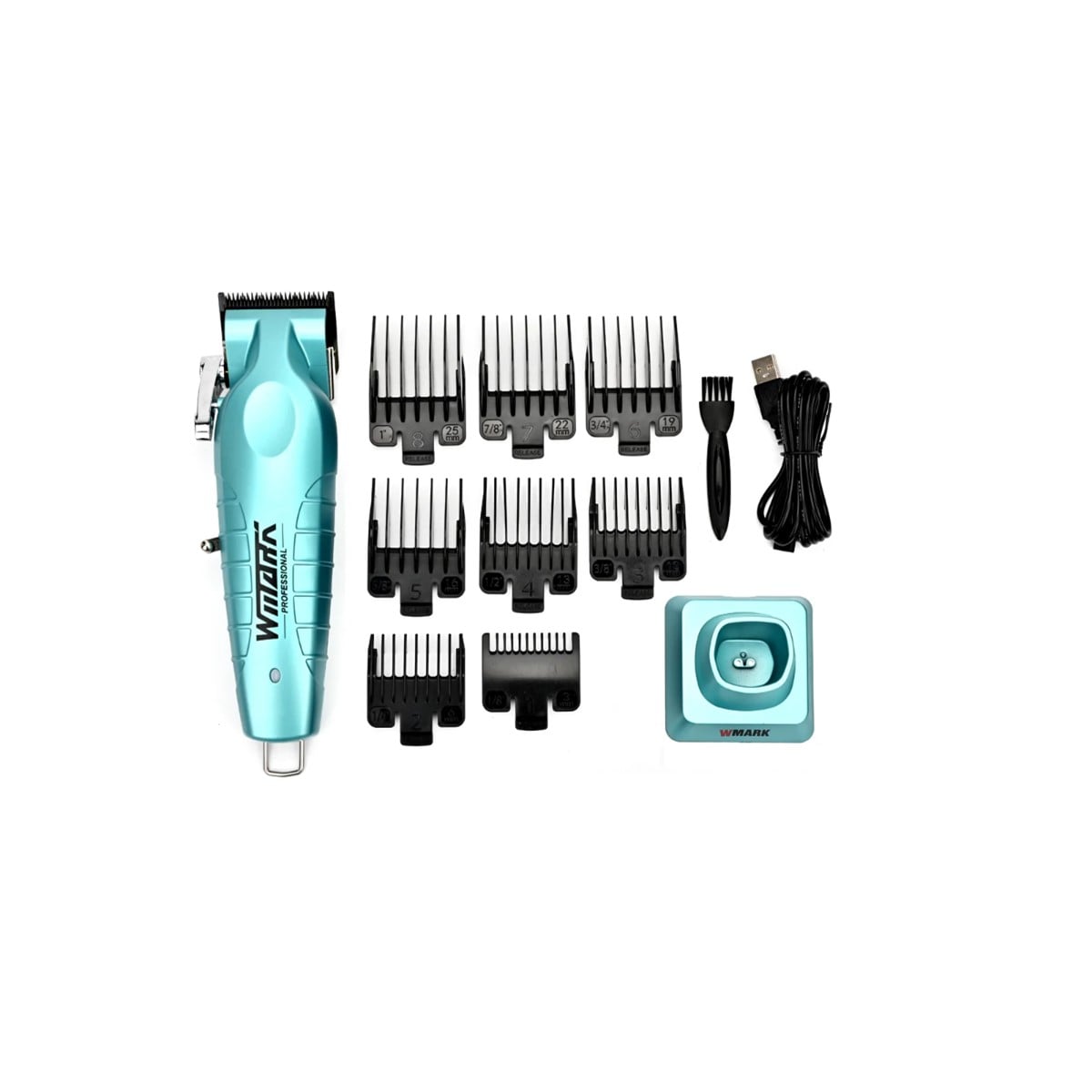 CORTADORA DE PELO AZUL PROFESIONAL WMARK NG 133 8000RPM - 4