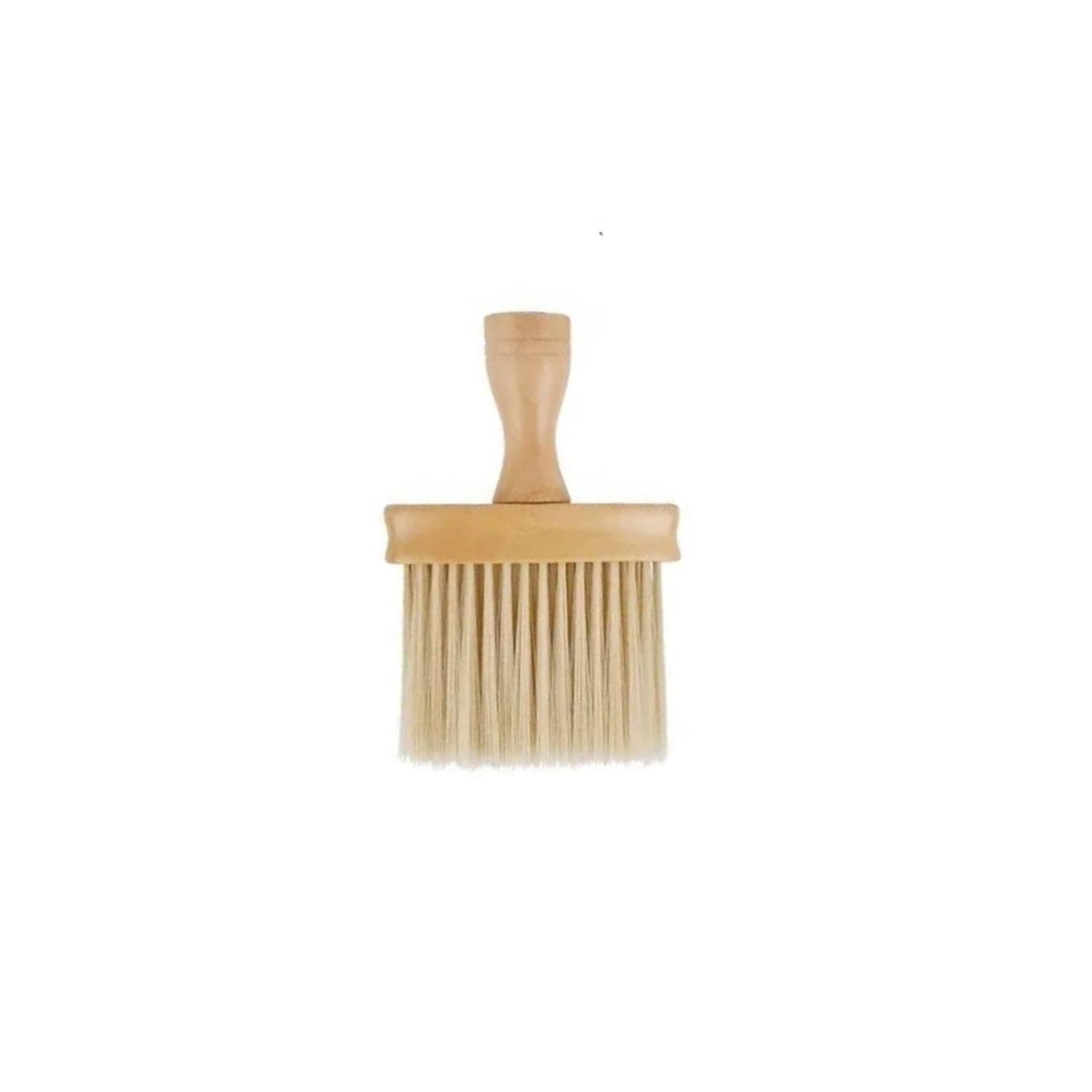 BROCHA BOTA PELO ANCHA Y PLANA DE MADERA - 1