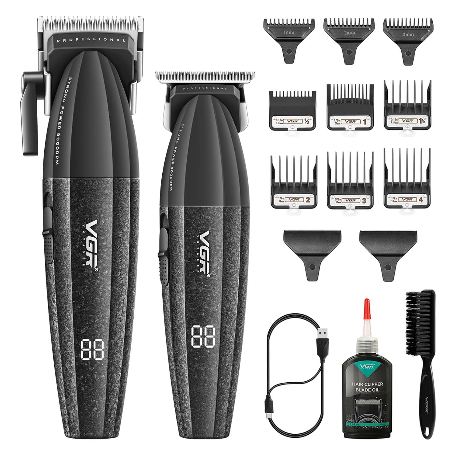 BARBER COMBO VGR PROFESIONAL V640 CLIPPER Y TRIMMER 9000RPM - 3