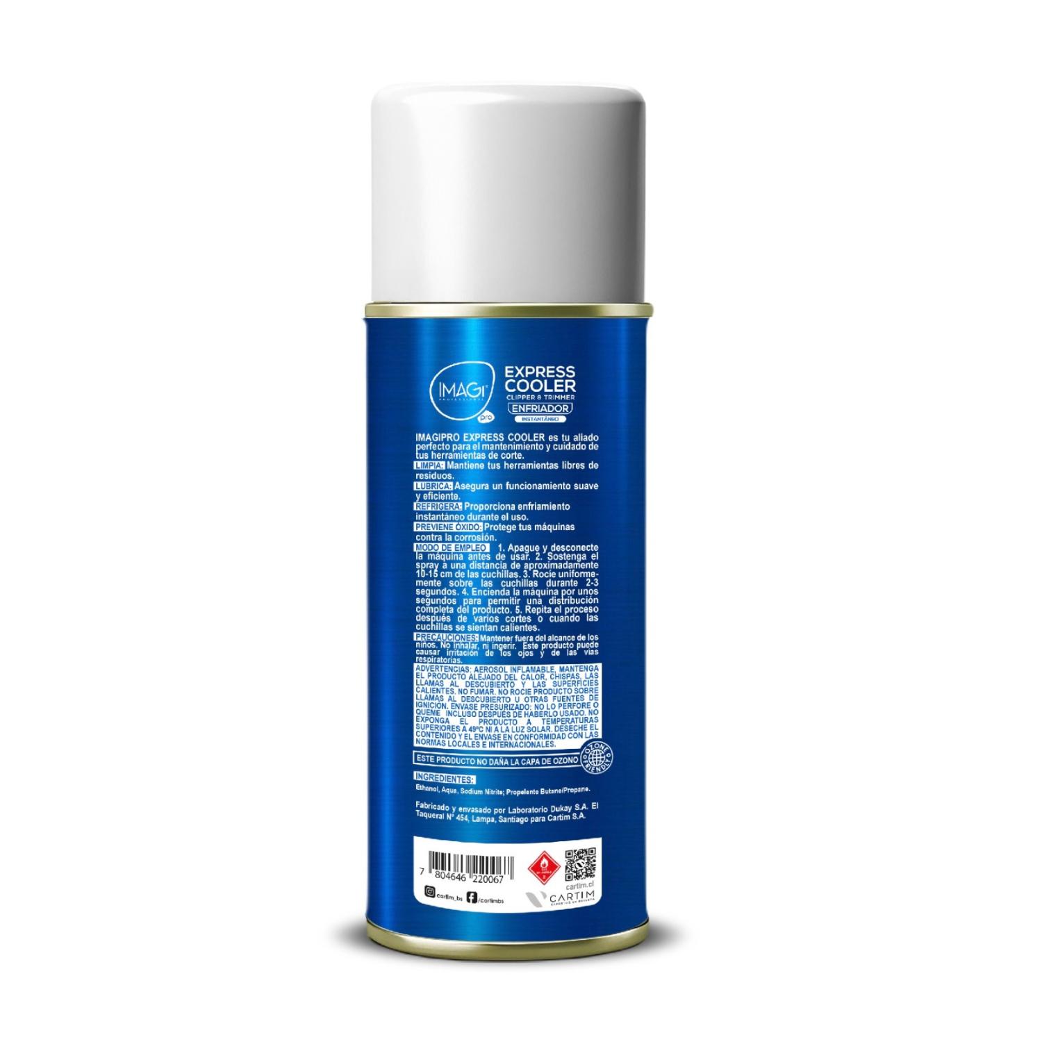 LUBRICANTE IMAGIHAIR COOL CARE ENFRIADOR MAQUINAS 5 EN 1 DESINFECTANTE - 2