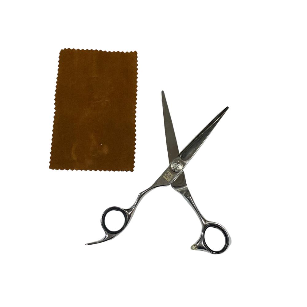 TIJERAS PROFESIONALES PARA CABELLO PARA ZURDOS DE 6.5 PULGADAS ACERO JAPONES 440 - 2