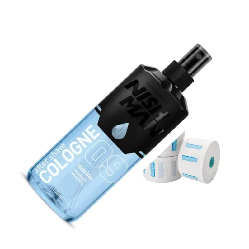 COLONIA NISH MAN NISHMAN PARA DESPUÉS DEL AFEITADO N°9 MARINE 400 ML - 4