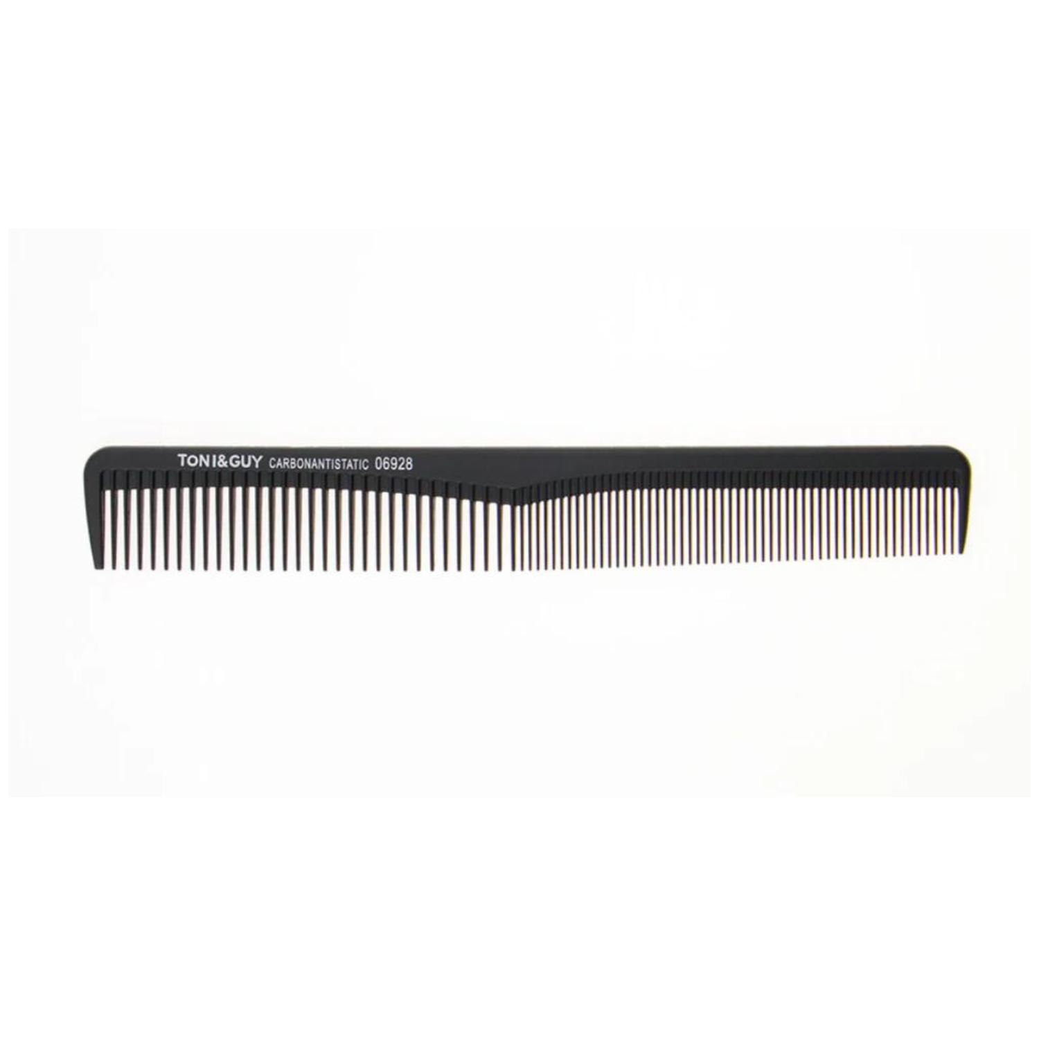 PEINE DE CORTE 06928 TONI & GUY CARBONO ANTI ESTÁTICO BARBERIA - 4