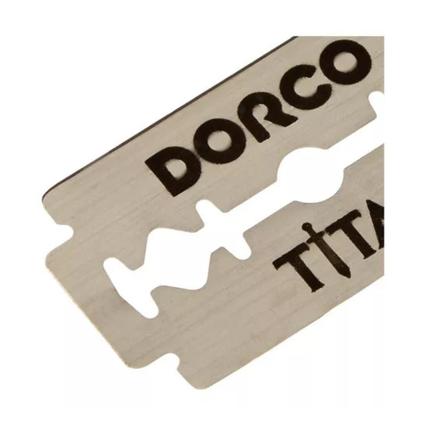 HOJAS DE AFEITAR DOBLE FILO DORCO TITAN 200 UNIDADES - 3
