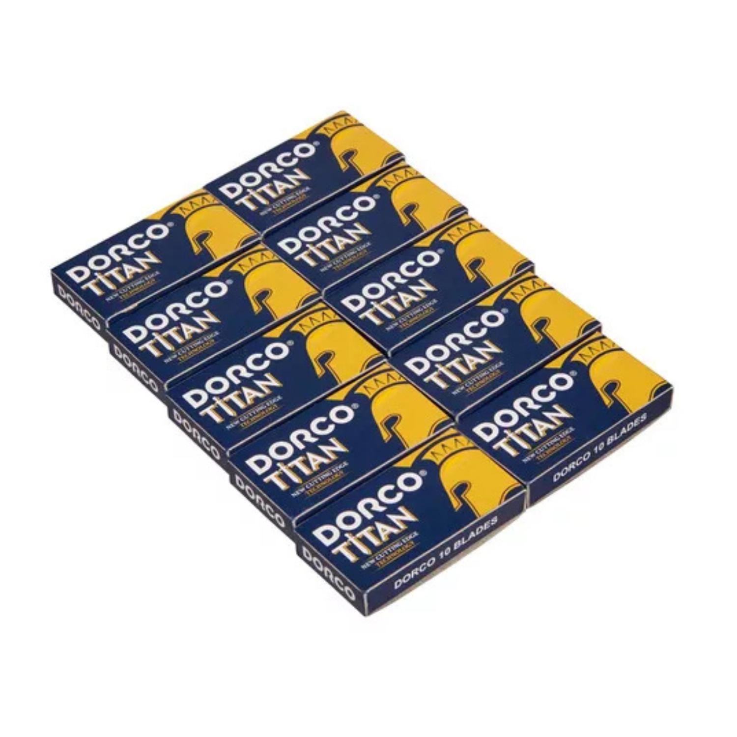HOJAS DE AFEITAR DOBLE FILO DORCO TITAN 200 UNIDADES - 4