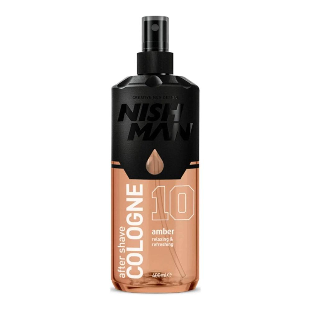 NISHMAN COLONIA PARA DESPUÉS DEL AFEITADO AMBER N°10 400 ML - 2