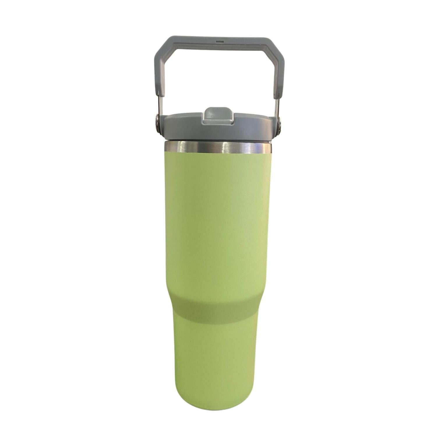 BOTELLA TERMICA FLIP STRAW TUMBLER 900 ML VERDE - 1