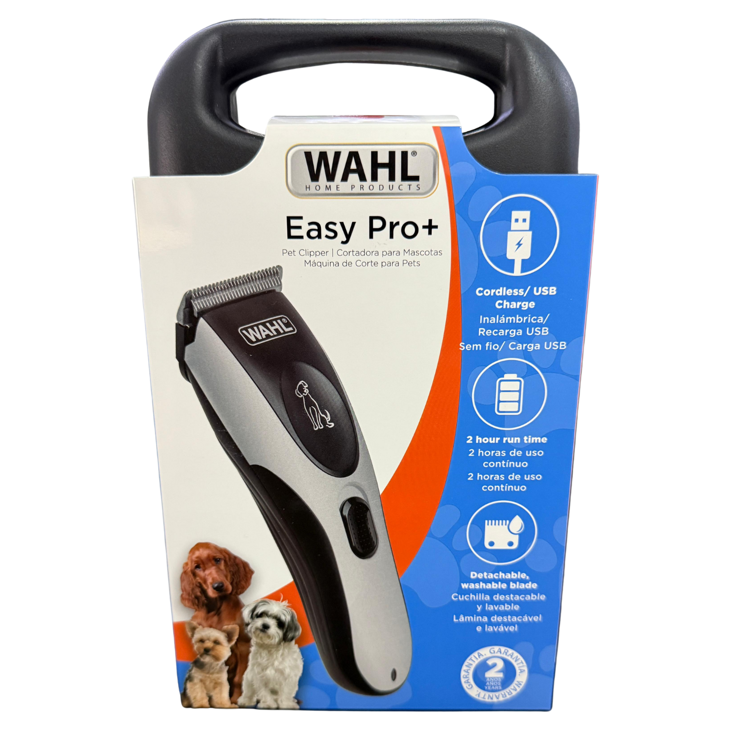 MAQINA CORTAPELO PARA PERROS WAHL EASY PRO + PARA MASCOTAS - 5