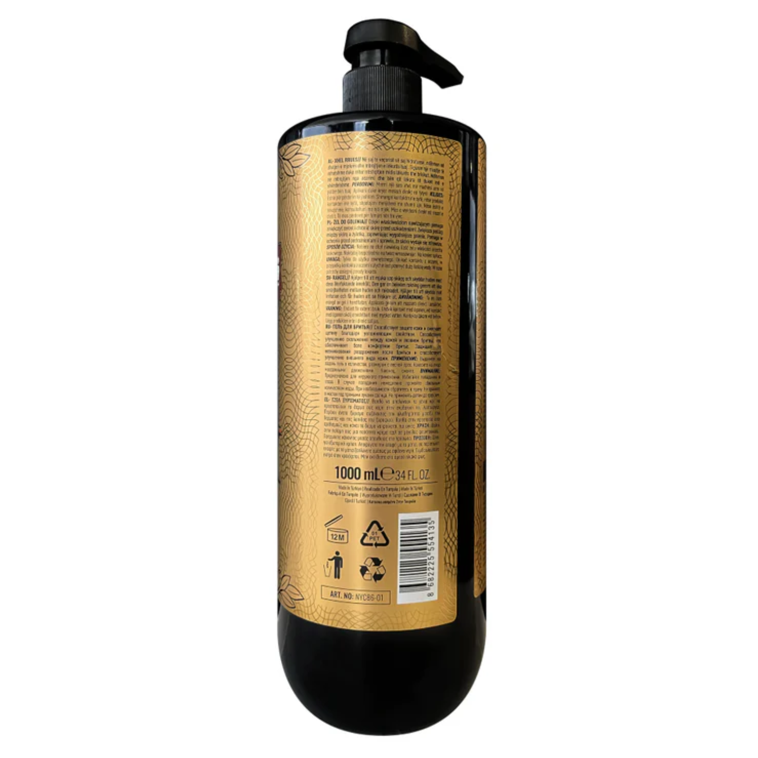 GEL AFEITAR IMMORTAL NYC ONE MILLION DOLLAR SUPERIOR 1000 ML - 4