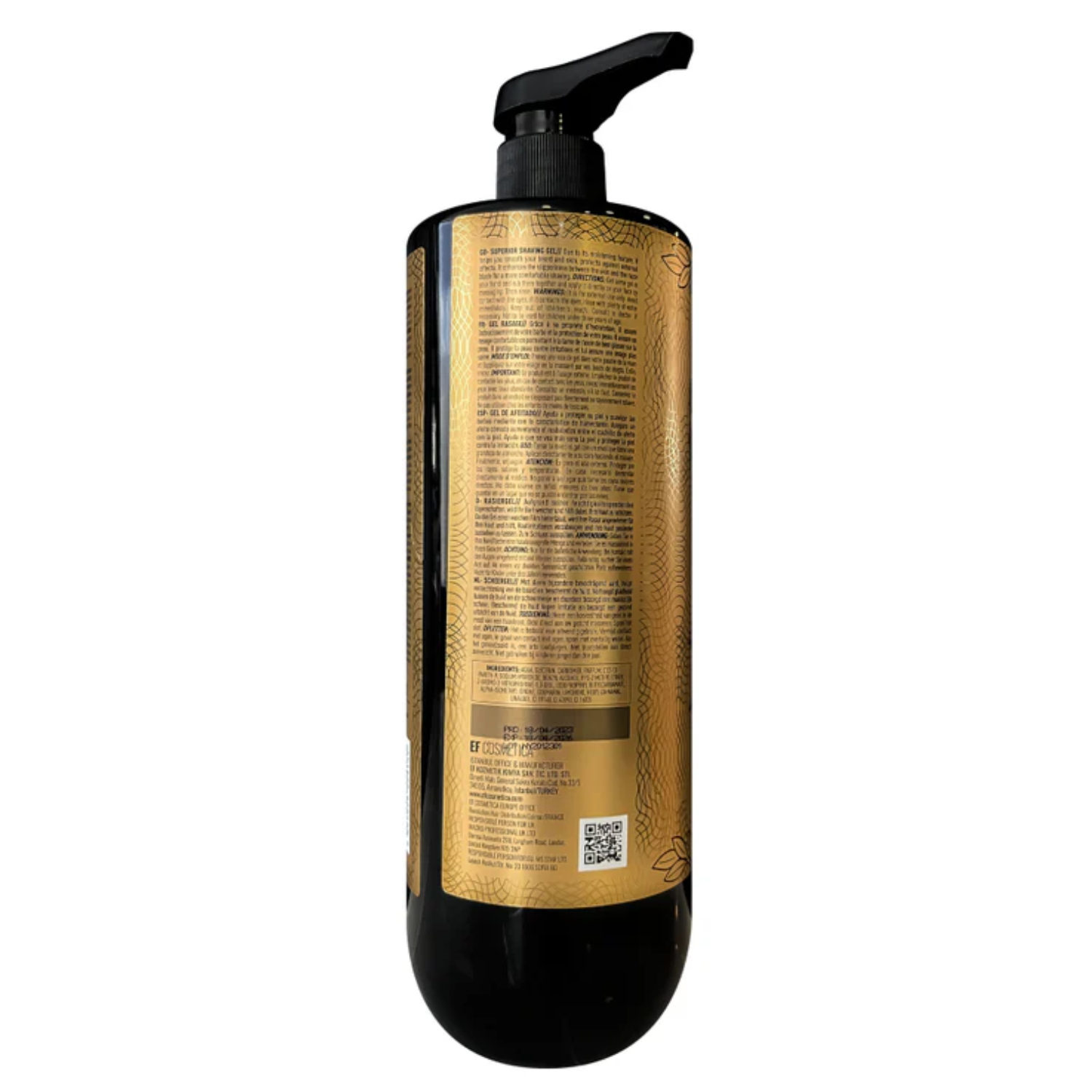 GEL AFEITAR IMMORTAL NYC ONE MILLION DOLLAR SUPERIOR 1000 ML - 5