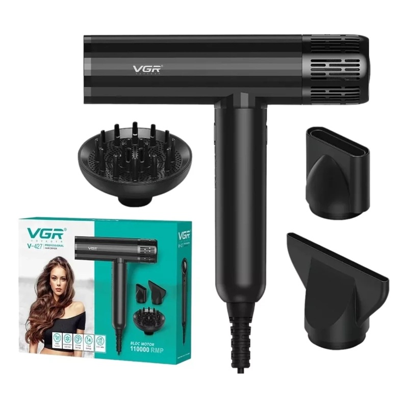 SECADOR DE PELO VGR PROF. V-427 ALTO RENDIMIENTO 11000 RPM - 3