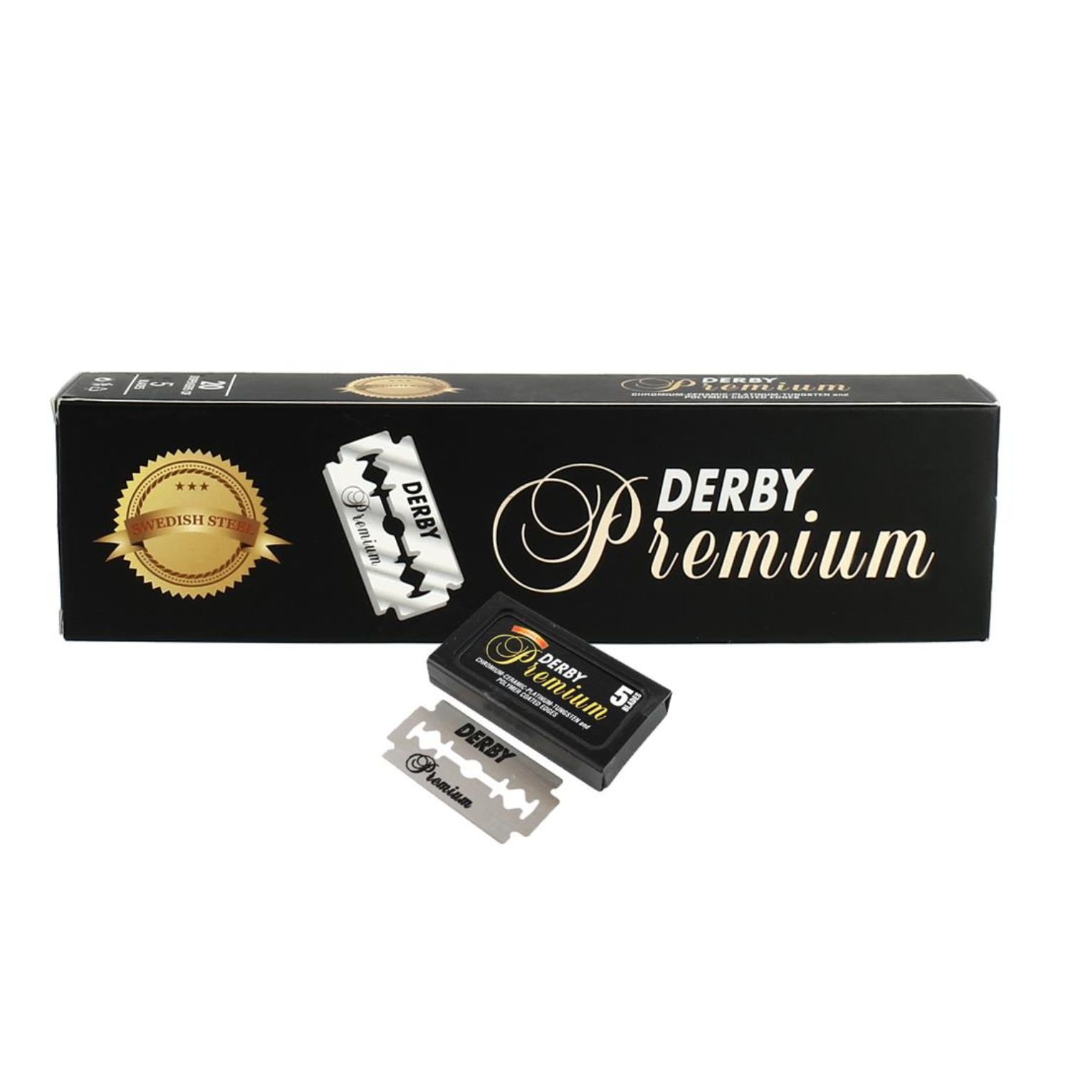 FILO PARA NAVAJA PELUQUERÍA BARBERÍA DERBY PREMIUM X 100 U - 2
