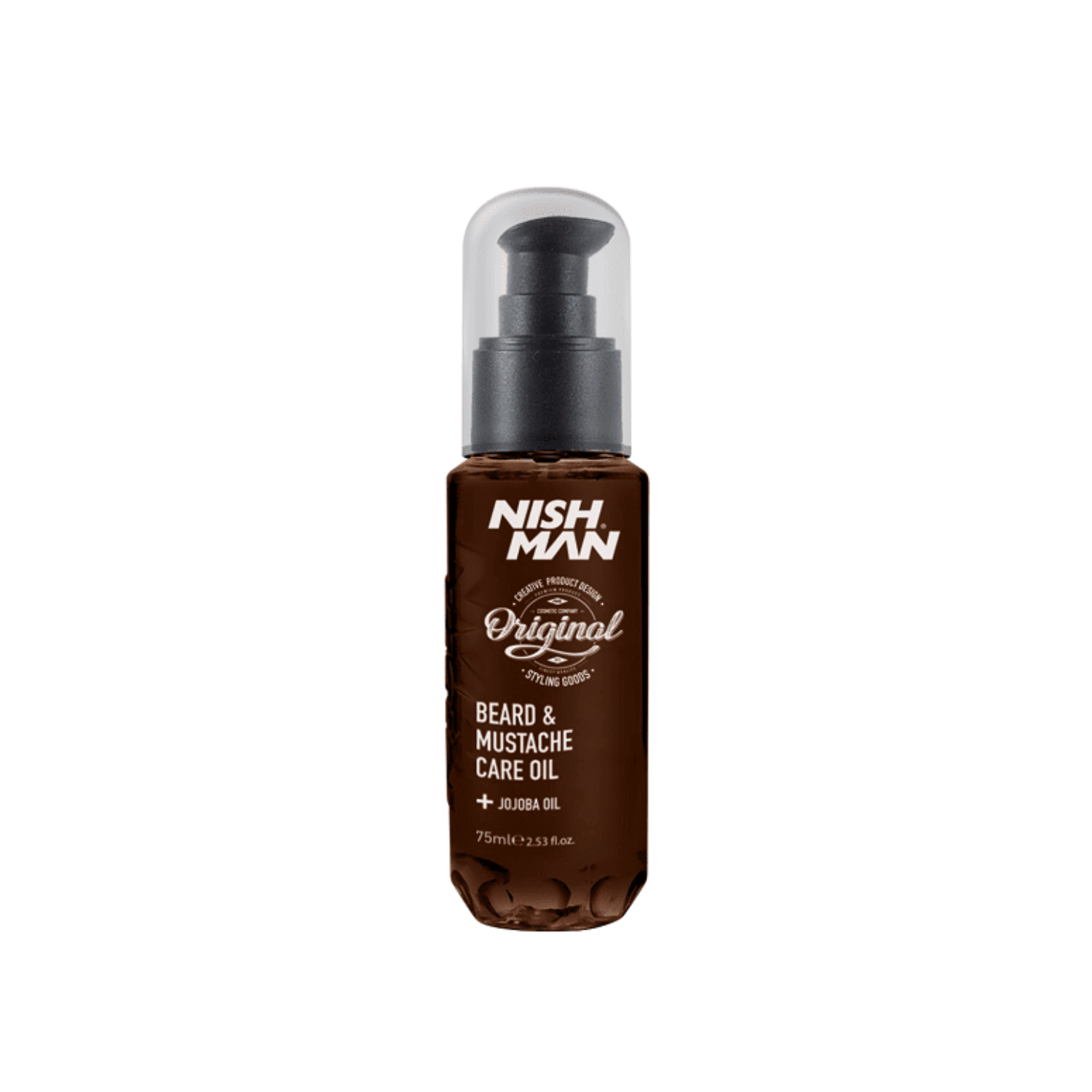 NISHMAN ACEITE PARA EL CUIDADO DE BARBA Y BIGOTE 75ML - 2