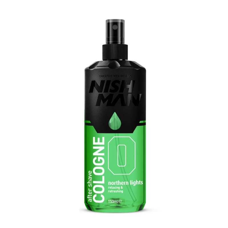 NISHMAN AFTER SHAVE COLONIA NO.0 NORTHERN LIGHTS 400ML - 1