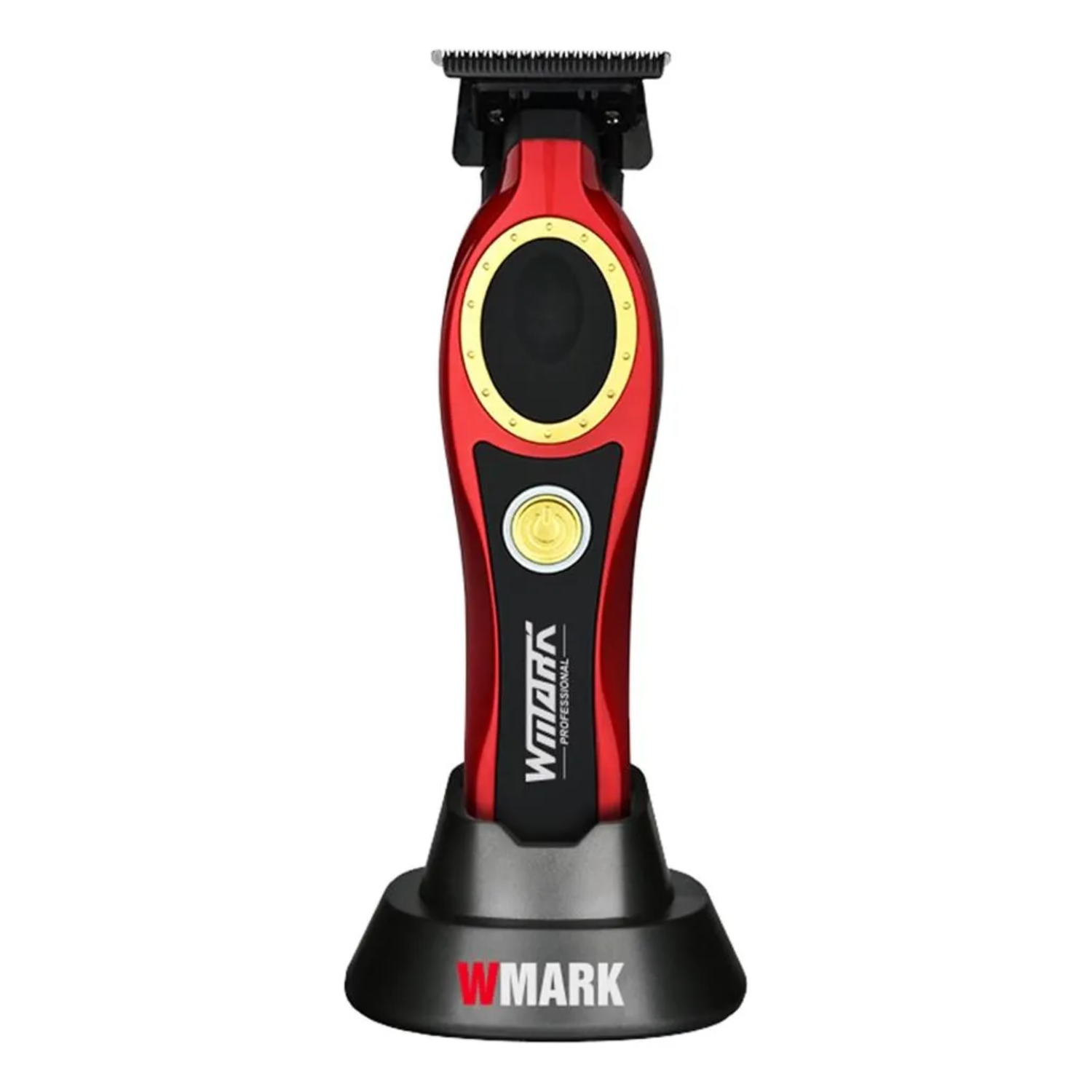 MÁQUINA TRIMMER PATILLERA WMARK NG7230 ROJO 7500 RPM - 1