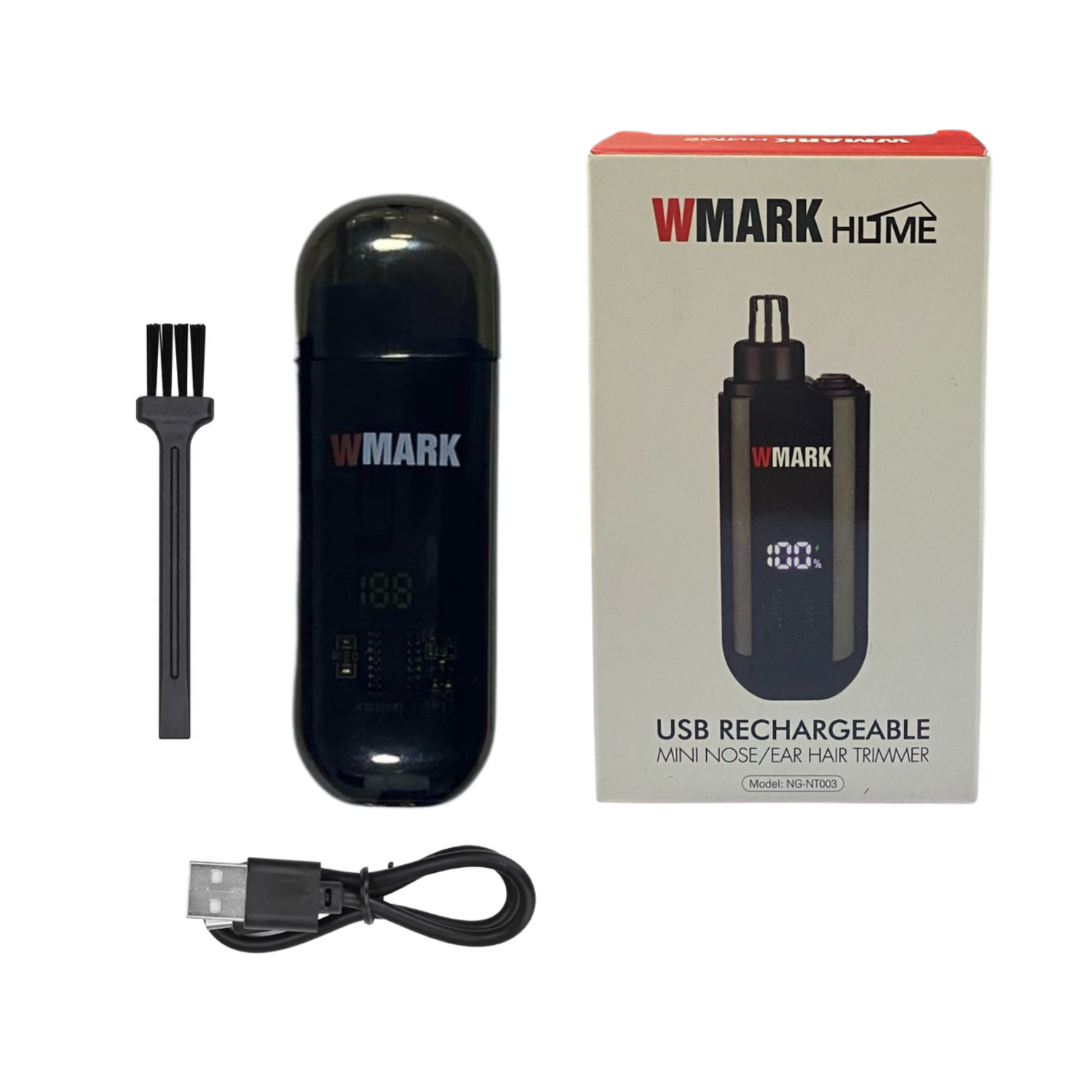 WMARK TRIMMER MINI DEPILADOR NASAL OIDOS BARBERIA NGNT003 - 1