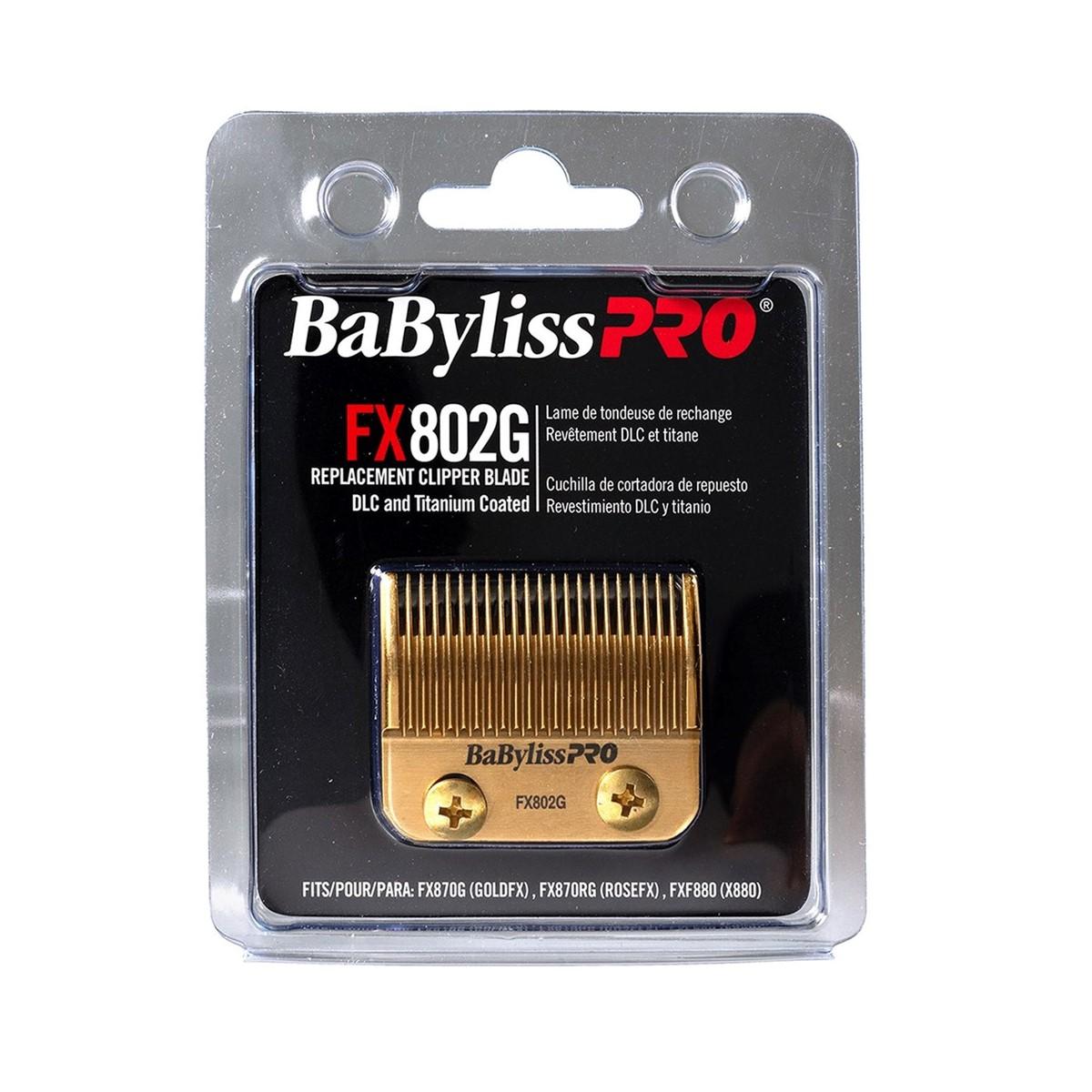 BABYLISS PRO CUCHILLA DE REPUESTO MÁQUINA FX870 GOLD B802G - 3