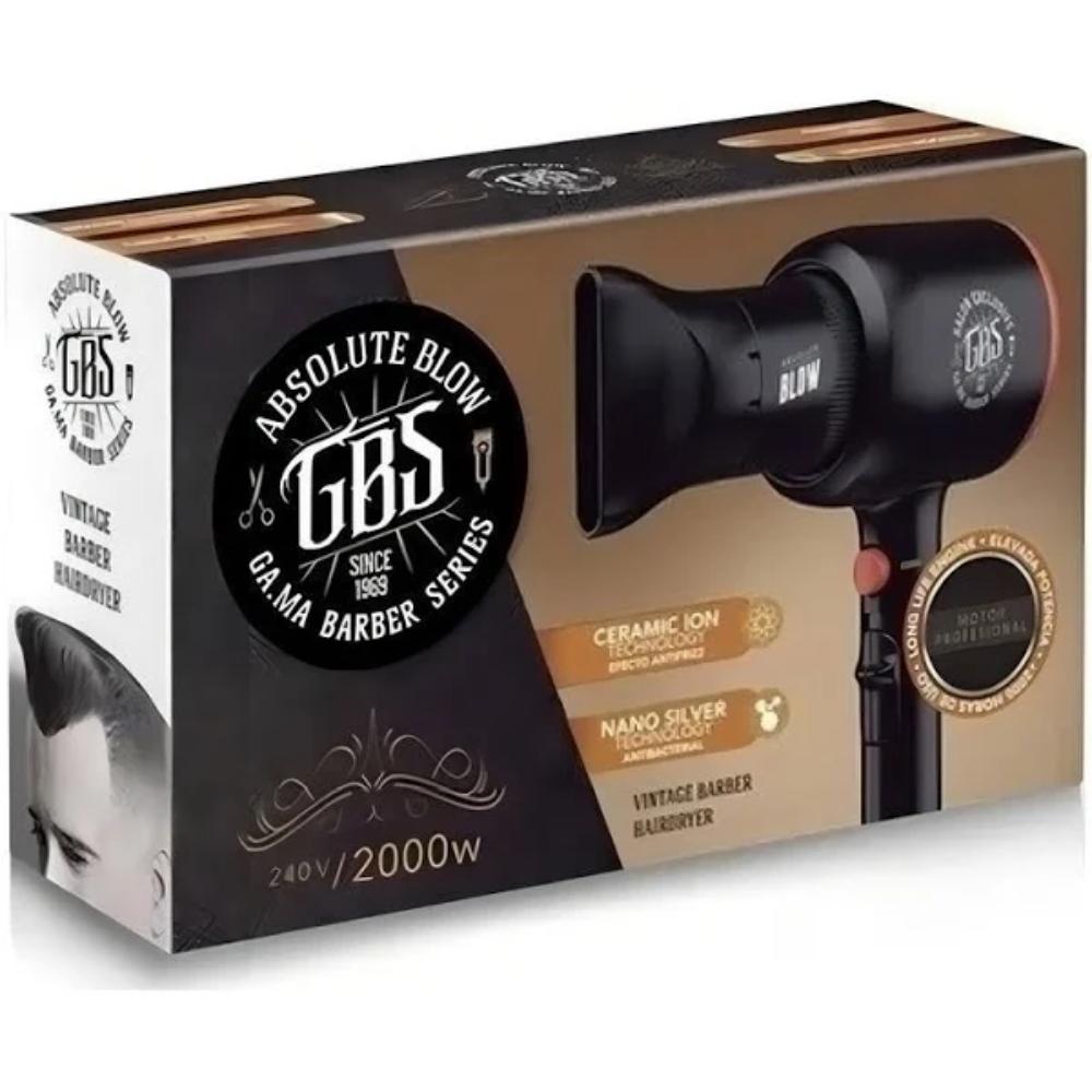 SECADOR PELO PROFESIONAL GAMA BARBER GBS ABSOLUTE BLOW 2000W - 5