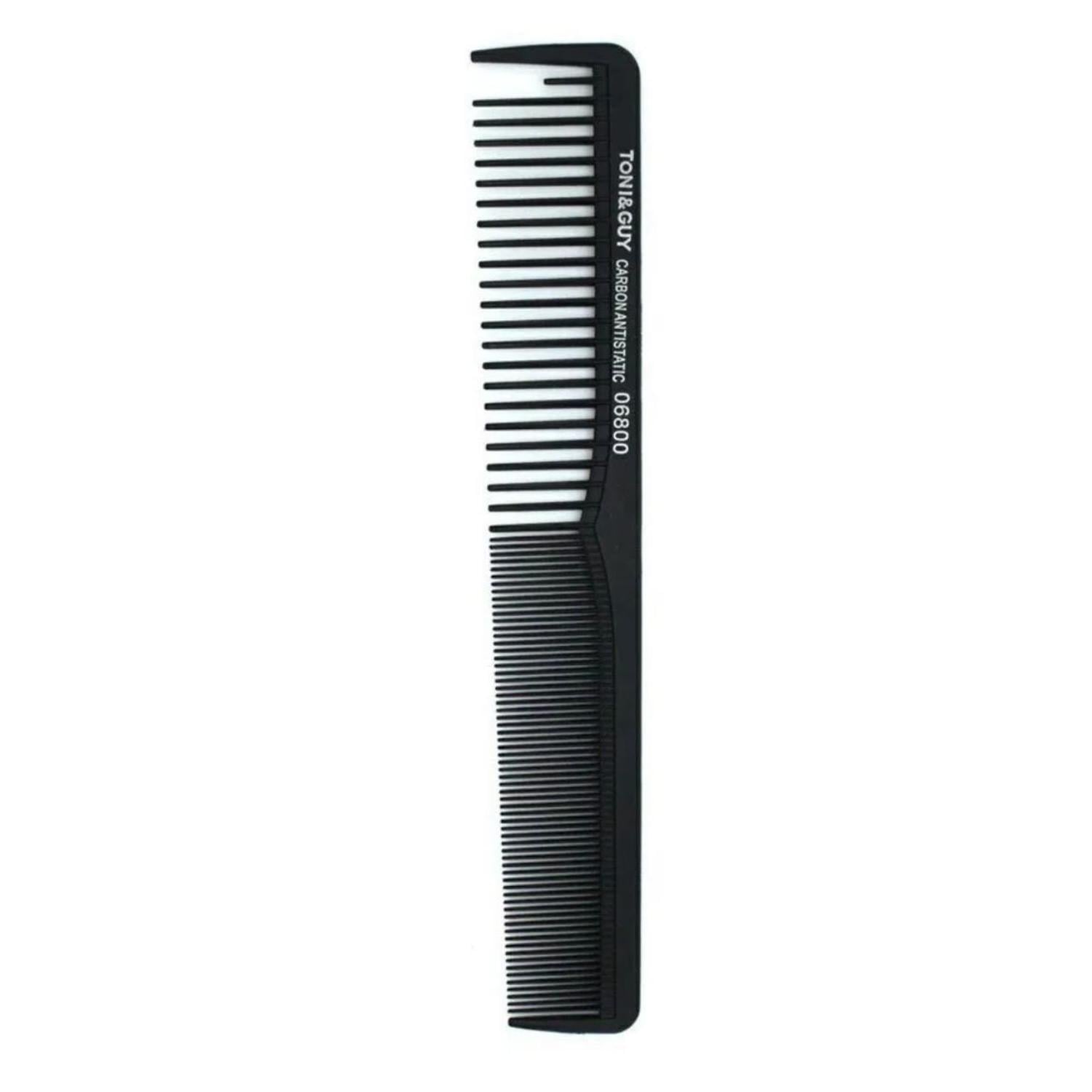 PEINE DE CORTE 6800 TONI & GUY CARBONO ANTI ESTÁTICO BARBERIA - 1
