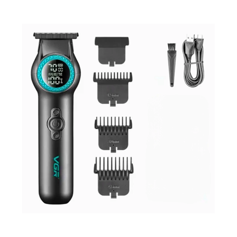 BARBER COMBO VGR CORTAPELO, PATILLERA, AFEITADORA Y SECADOR - 5