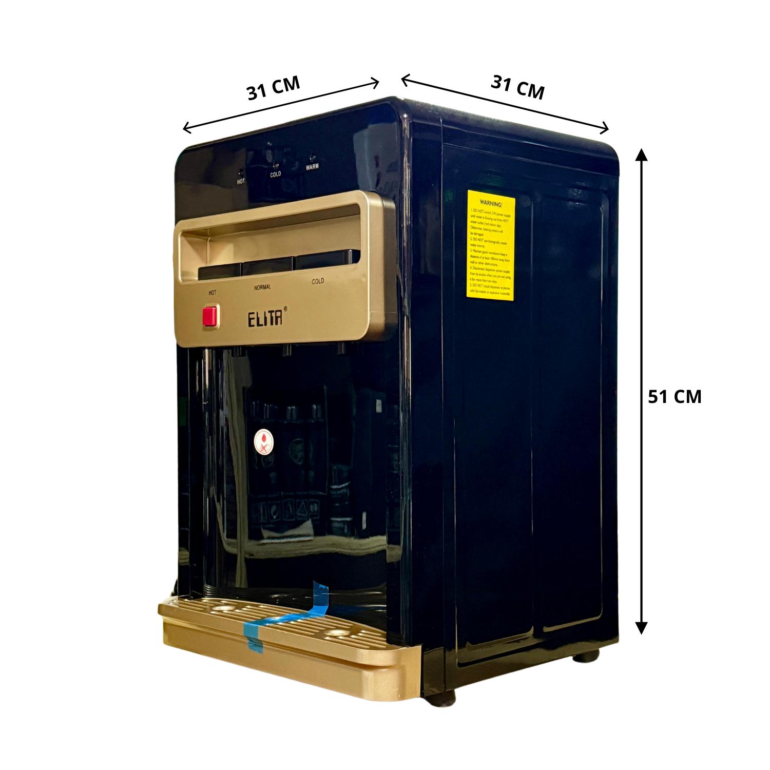 DISPENSADOR DE AGUA ELÉCTRICO FRÍO,TIBIA Y CALIENTE SOBREMESA - 3