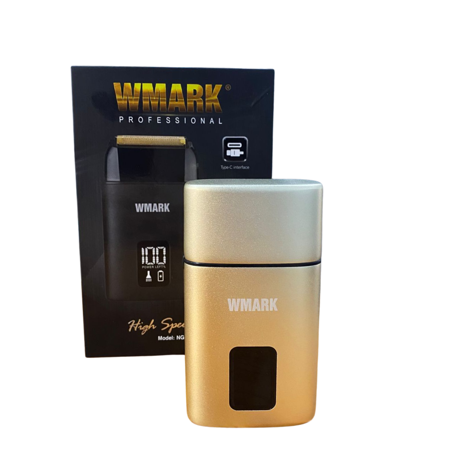 AFEITADORA WMARK PROFESIONAL NG983 DORADO 8100 RPM - 5