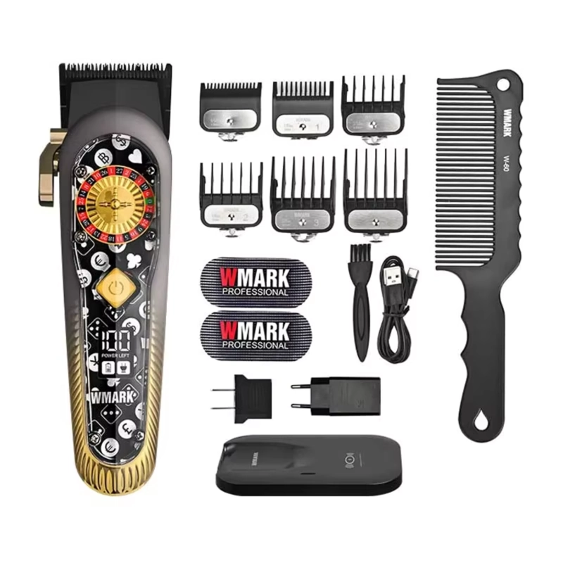 MAQUINA DE CORTE DE PELO CON CARGA INALAMBRICA WMARK NG-134 - 6