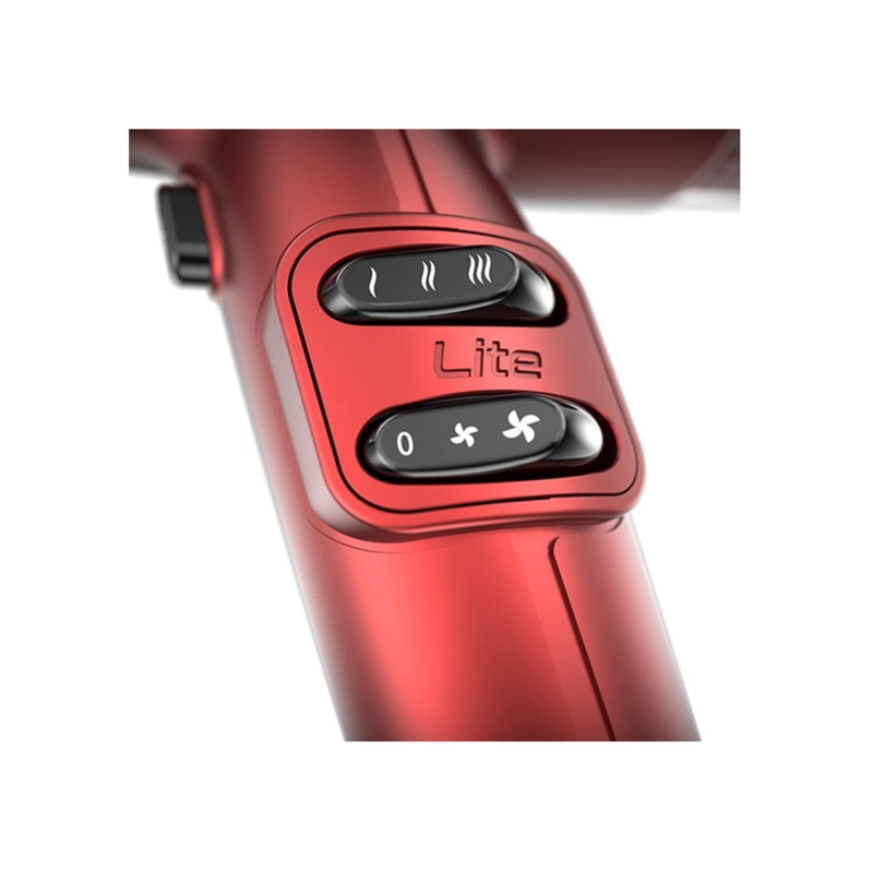 SECADOR DE PELO GAMA IQ LITE ULTRA LIVIANO PROFESIONAL ROJO - 5