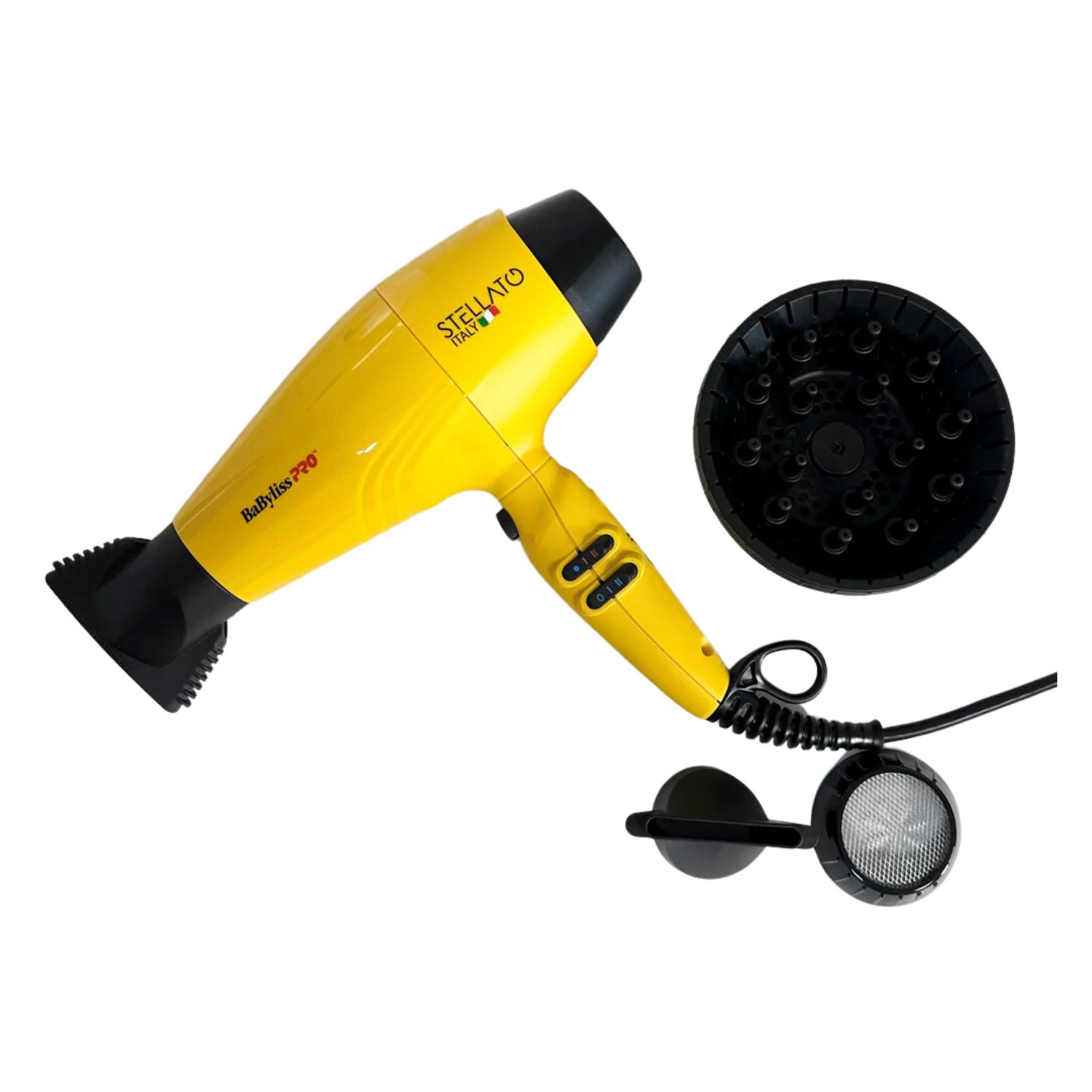 SECADOR DE PELO BABYLISS PRO STELLATO RÁPIDO EVOLUTION 2400W - 3