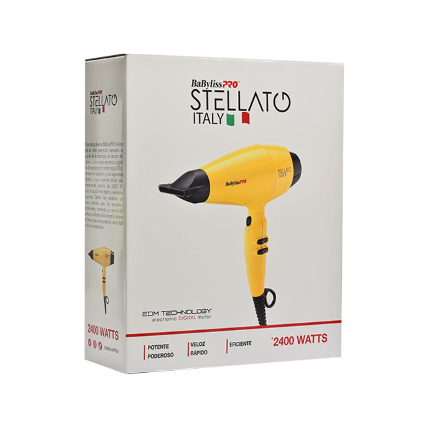 SECADOR DE PELO BABYLISS PRO STELLATO RÁPIDO EVOLUTION 2400W - 5
