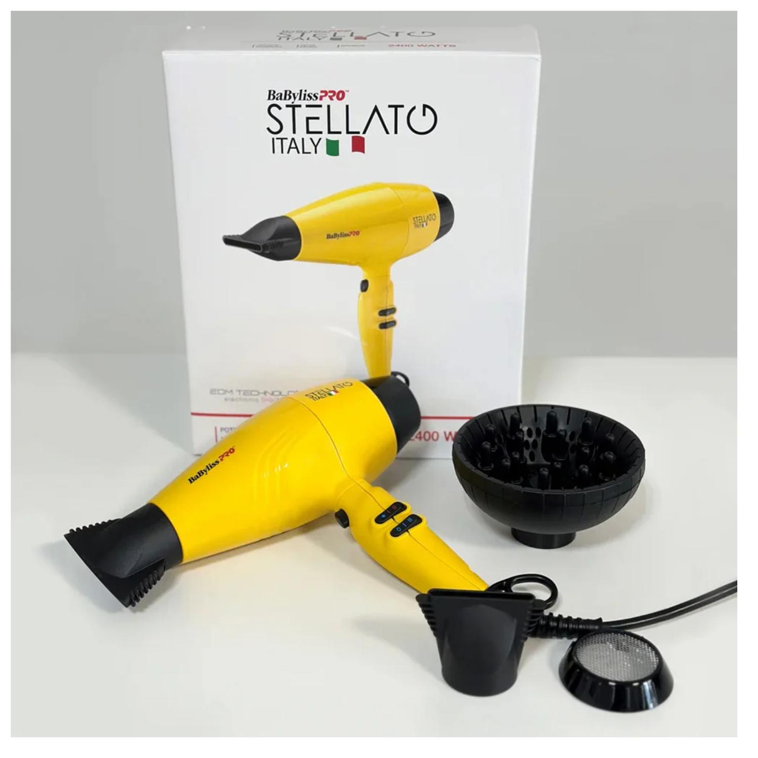 SECADOR DE PELO BABYLISS PRO STELLATO RÁPIDO EVOLUTION 2400W - 6
