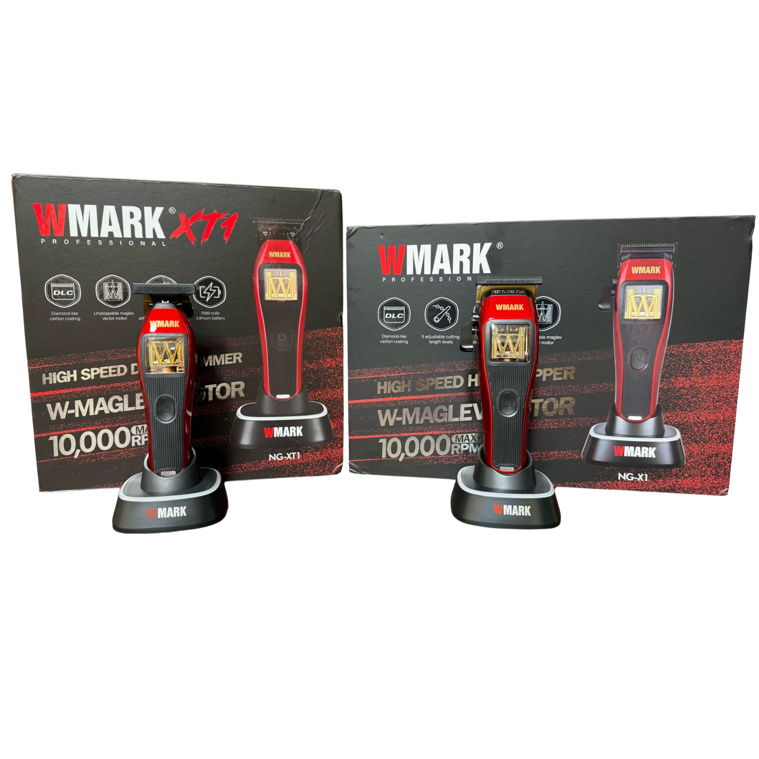 WMARK BARBER COMBO PROFESIONAL NGX1 CLIPPER Y TRIMMER NGXT 10000 RPM - 3