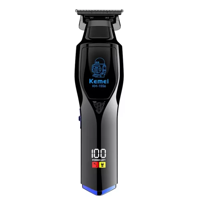KEMEI MAQUINA PATILLERA TRIMMER RECARGABLE KEMEI KM-1556 DIGITAL