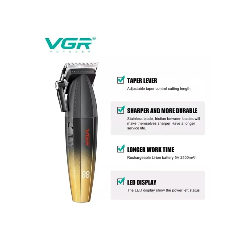 MAQUINA CORTAPELO VGR003 CLIPPER PROFESIONAL VOYAGER 9000RPM - 5