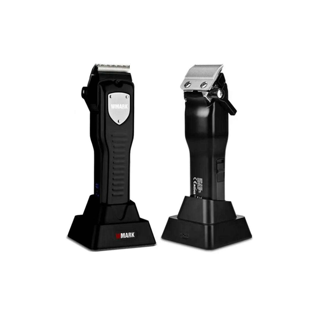 CORTADORA PROFESIONAL NEGRA WMARK NG 2042 CON BASE 7.000RPM - 5