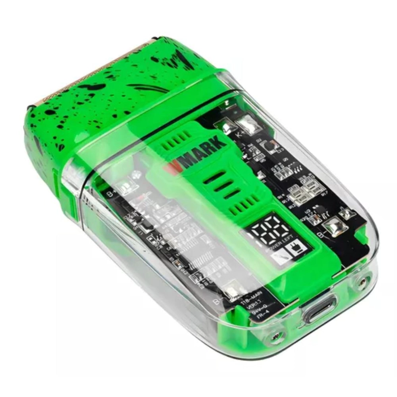 MAQUINA AFEITADORA CABELLO PROFESIONAL WMARK NG995 VERDE - 3