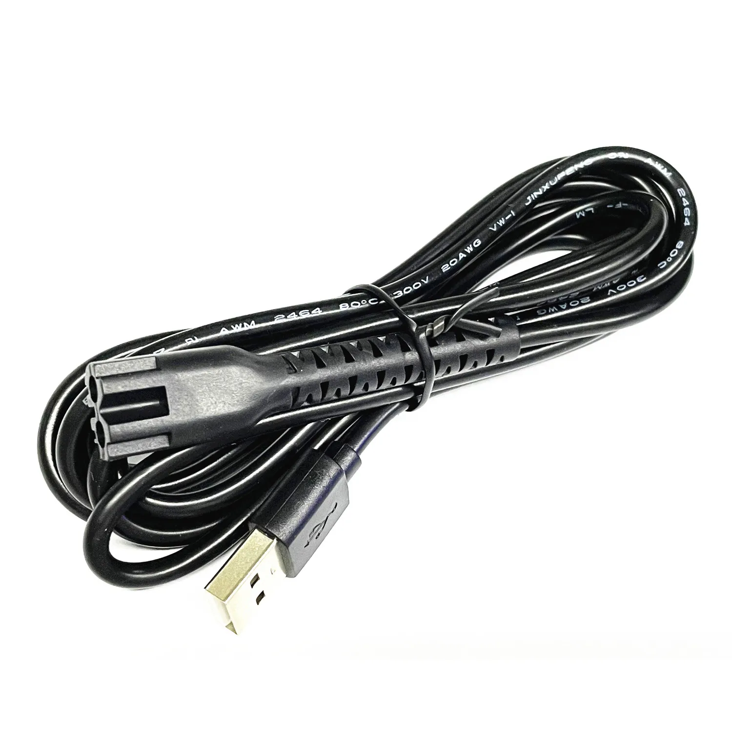 GENÉRICO CABLE DE CARGA USB COMPATIBLE CLIPPER WAHL INALÁMBRICAS 2MTR