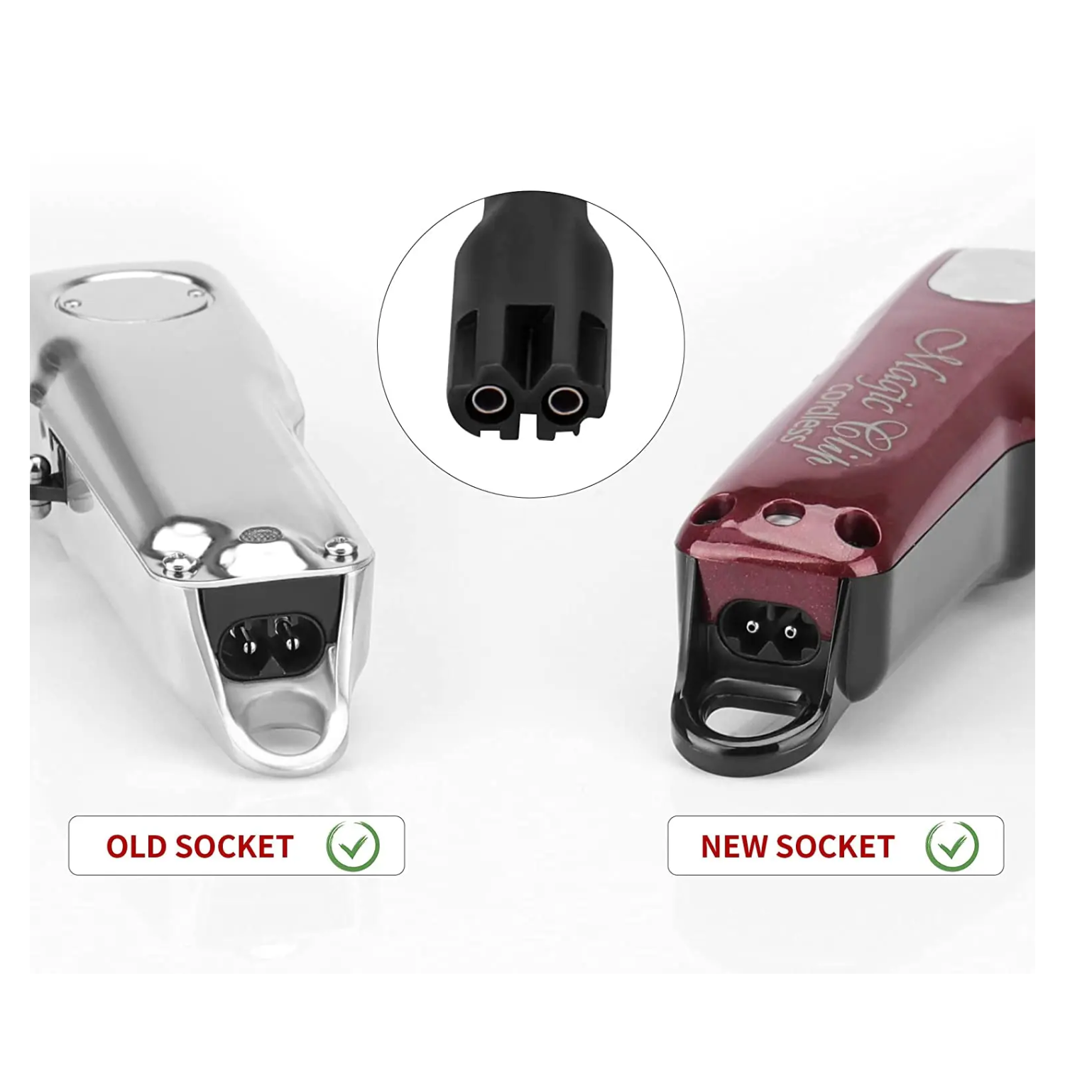 CABLE DE CARGA USB COMPATIBLE CLIPPER WAHL INALÁMBRICAS 2MTR - 5