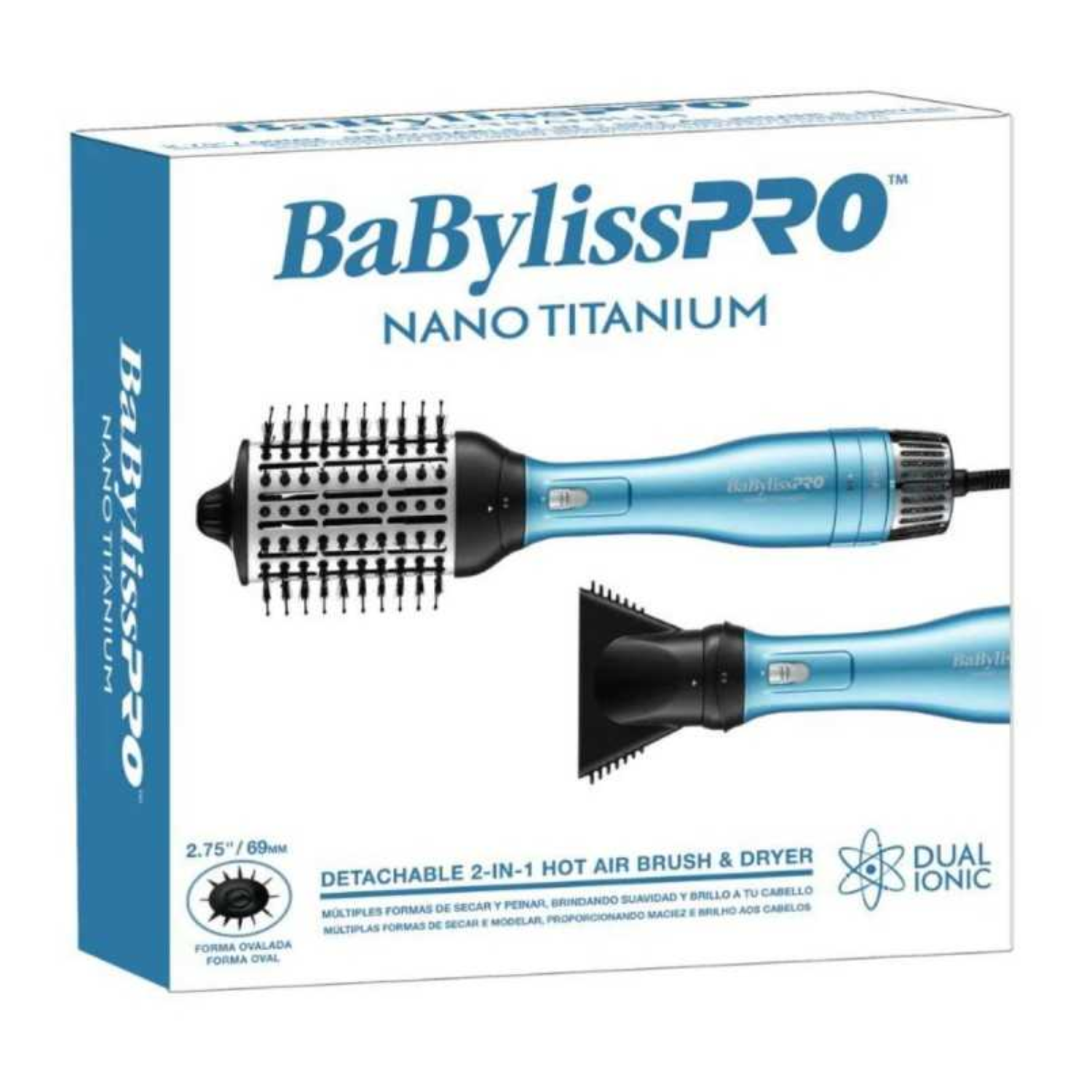 CEPILLO SECADOR BABYLISSPRO DESMONTABLE 2,75″ BNTDHB275SR - 3