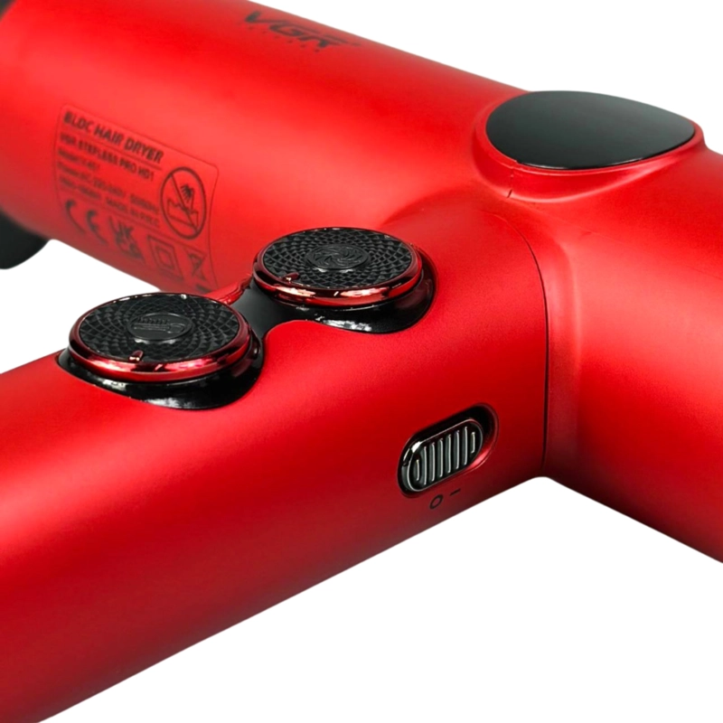SECADOR DE PELO PROFESIONAL VGR V-401 110000 RPM ROJO - 3