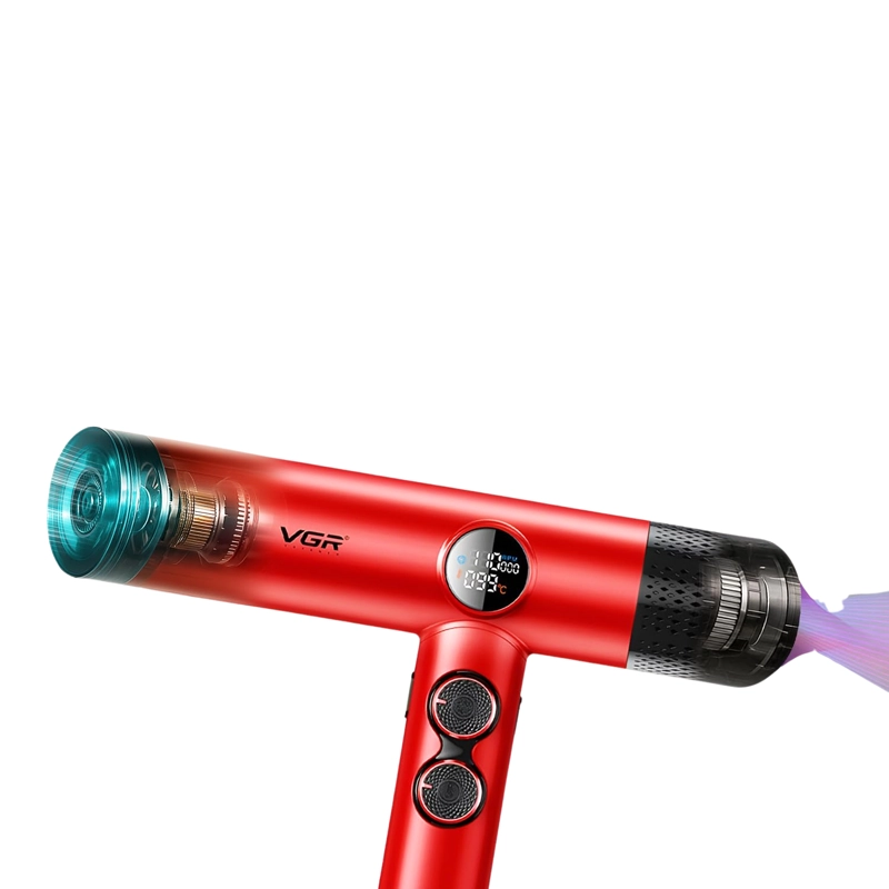 SECADOR DE PELO PROFESIONAL VGR V-401 110000 RPM ROJO - 8