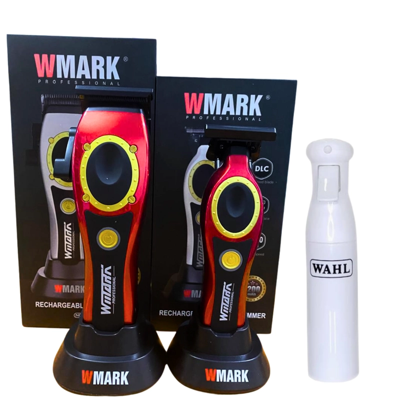 KIT COMBO WMARK CORTADORA NG7030+ PATILLERA NG7230 ROJO - 6