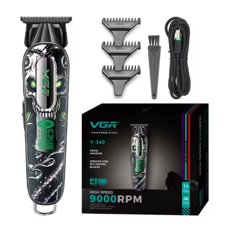 MAQUINA PATILLERA VGR PROF. V-260 MOTOR  9000 RPM VERDE - 4