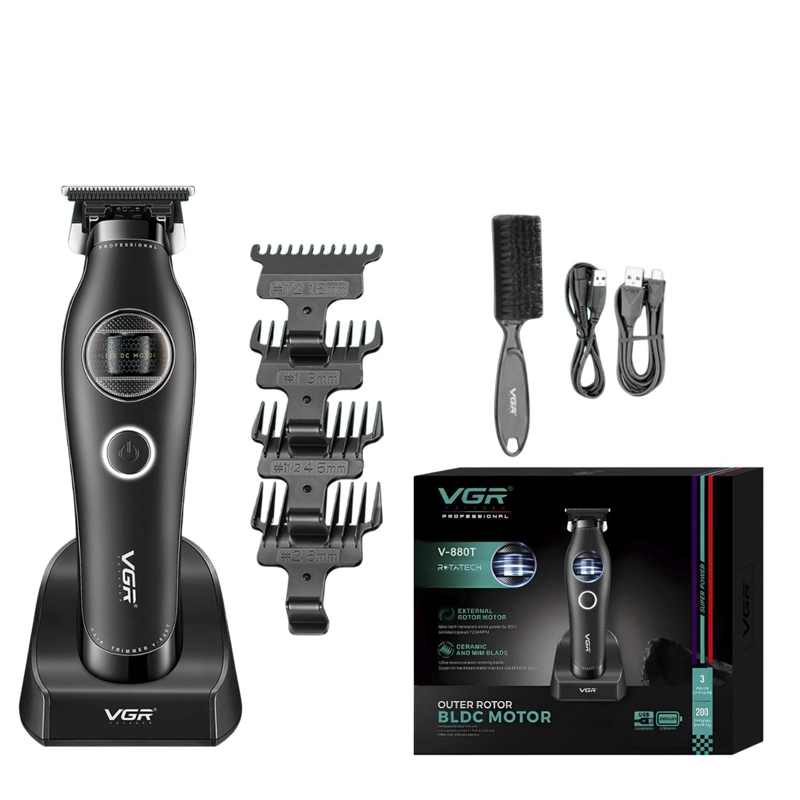 MAQUINA PATILLERA TRIMMER VGR880T ROTATECH BLDC 7200RPM NEGRO - 3