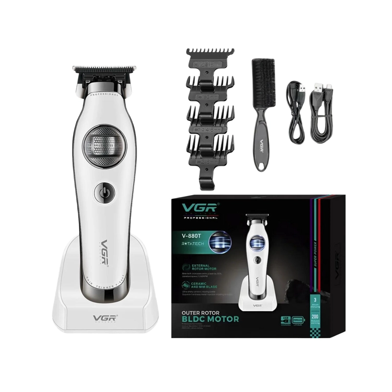 MAQUINA PATILLERA TRIMMER VGR880T ROTATECH 7200RPM BLANCO - 3